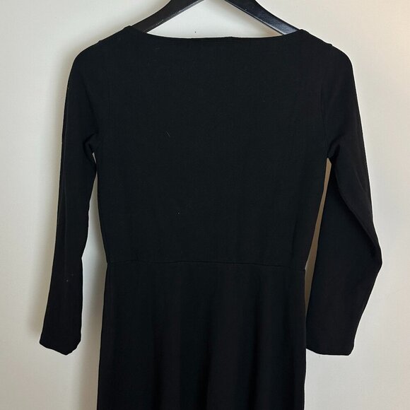 REFORMATION Wiley Knit Dress in Black Size Medium - Picture 7 of 11